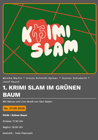 Krimi Slam im Grünen Baum